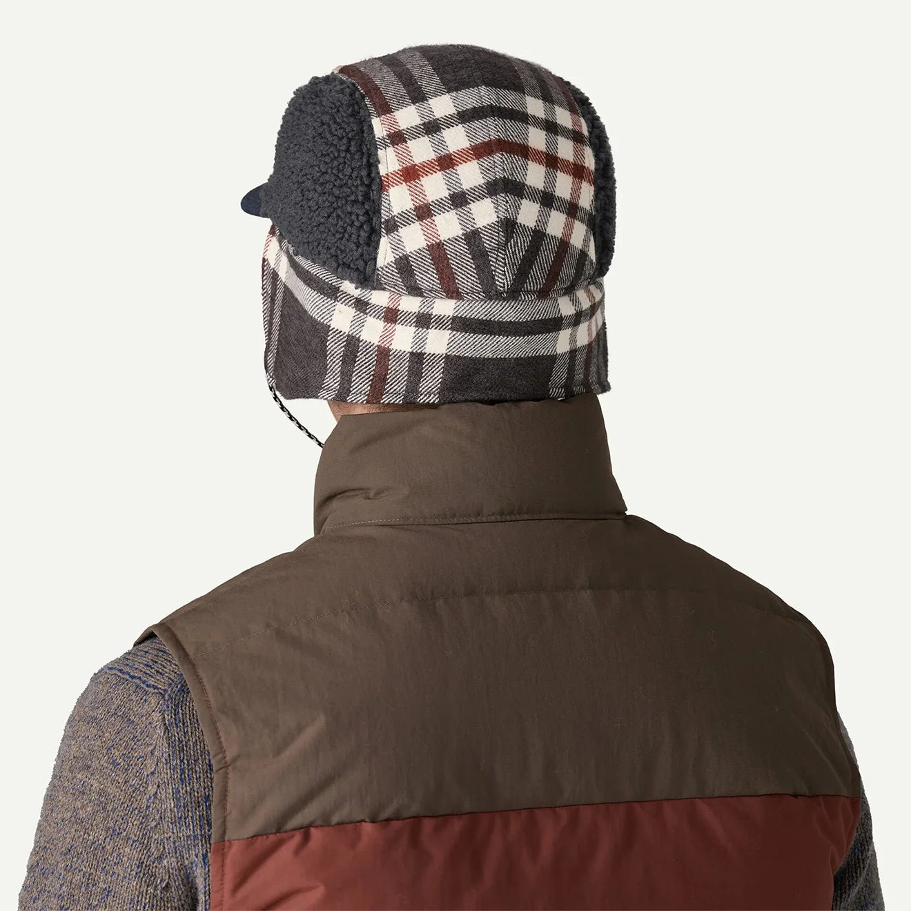 Patagonia Range Earflap Cap Catch Ink Black - Image 3