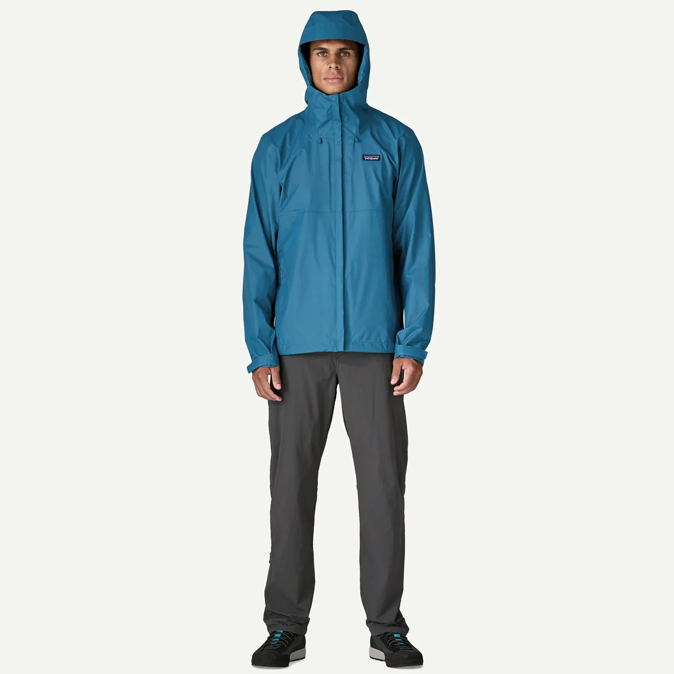 Patagonia Torrentshell 3L Rain Jacket Aquatic Blue - Image 5