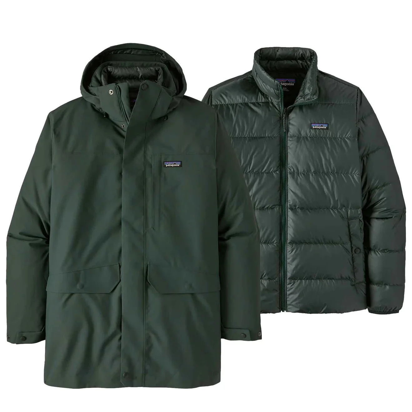 Patagonia Tres 3-in-1 Parka Northern Green - Image 2