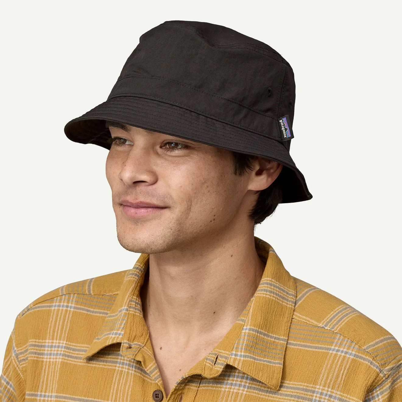 Patagonia Wavefarer Bucket Hat Black - Image 2