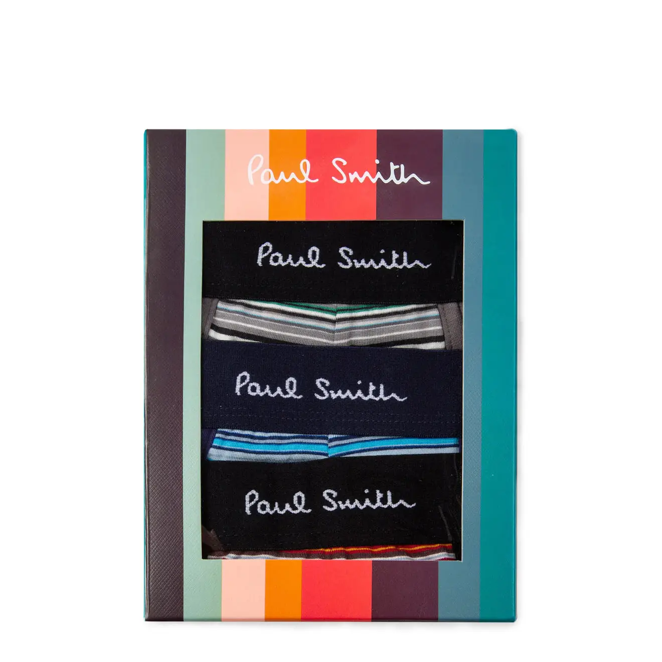 Paul Smith Boxer Briefs Three Pack Sign Mix Multi - Image 2