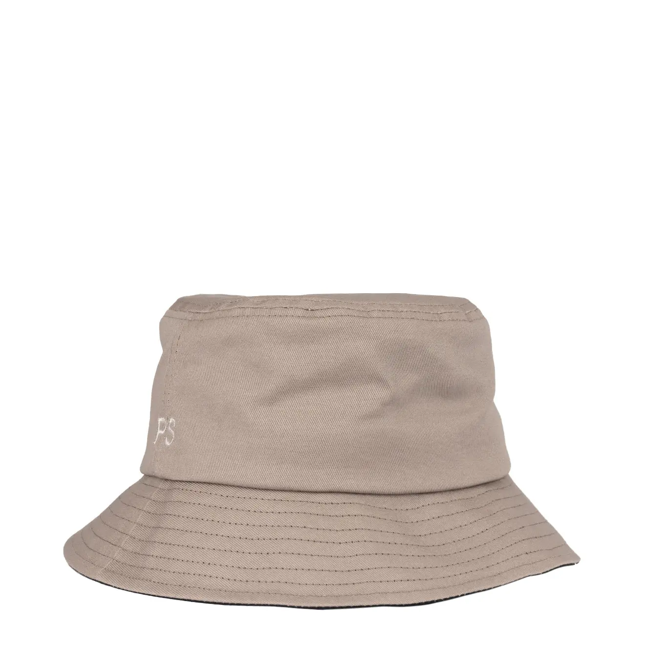 Paul Smith Bucket Hat Embroidered PS Logo Grey - Image 3