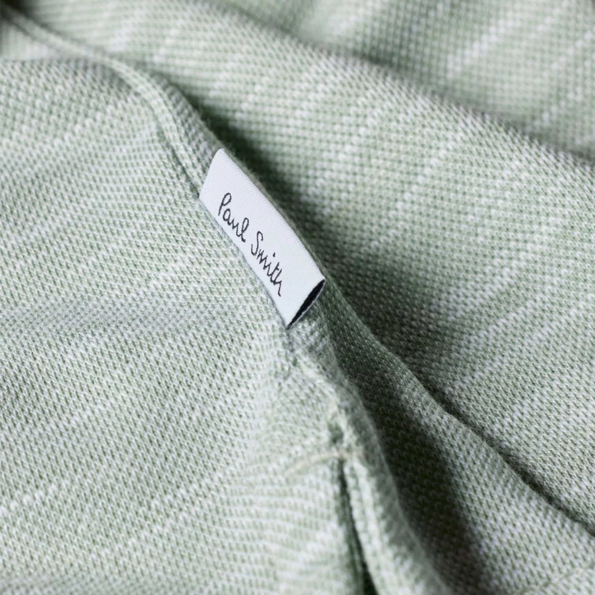 Paul Smith Button Front Polo Light Green - Image 2