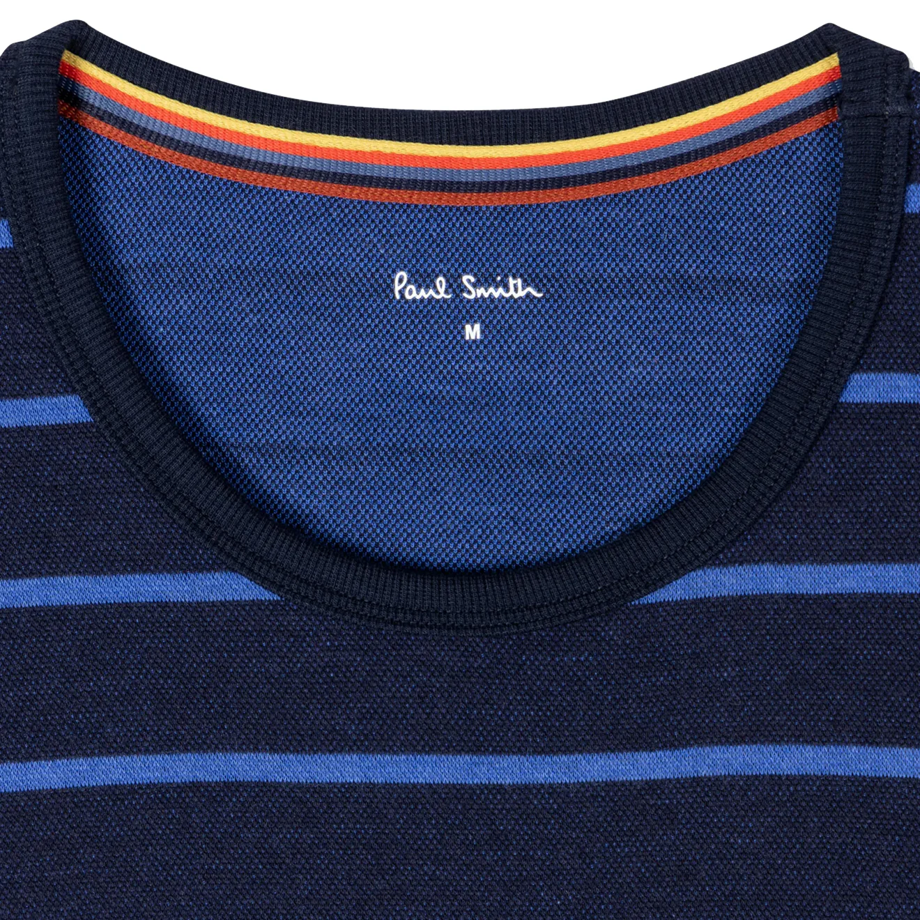Paul Smith Cotton-Modal Stripe Lounge T-Shirt Navy - Image 2
