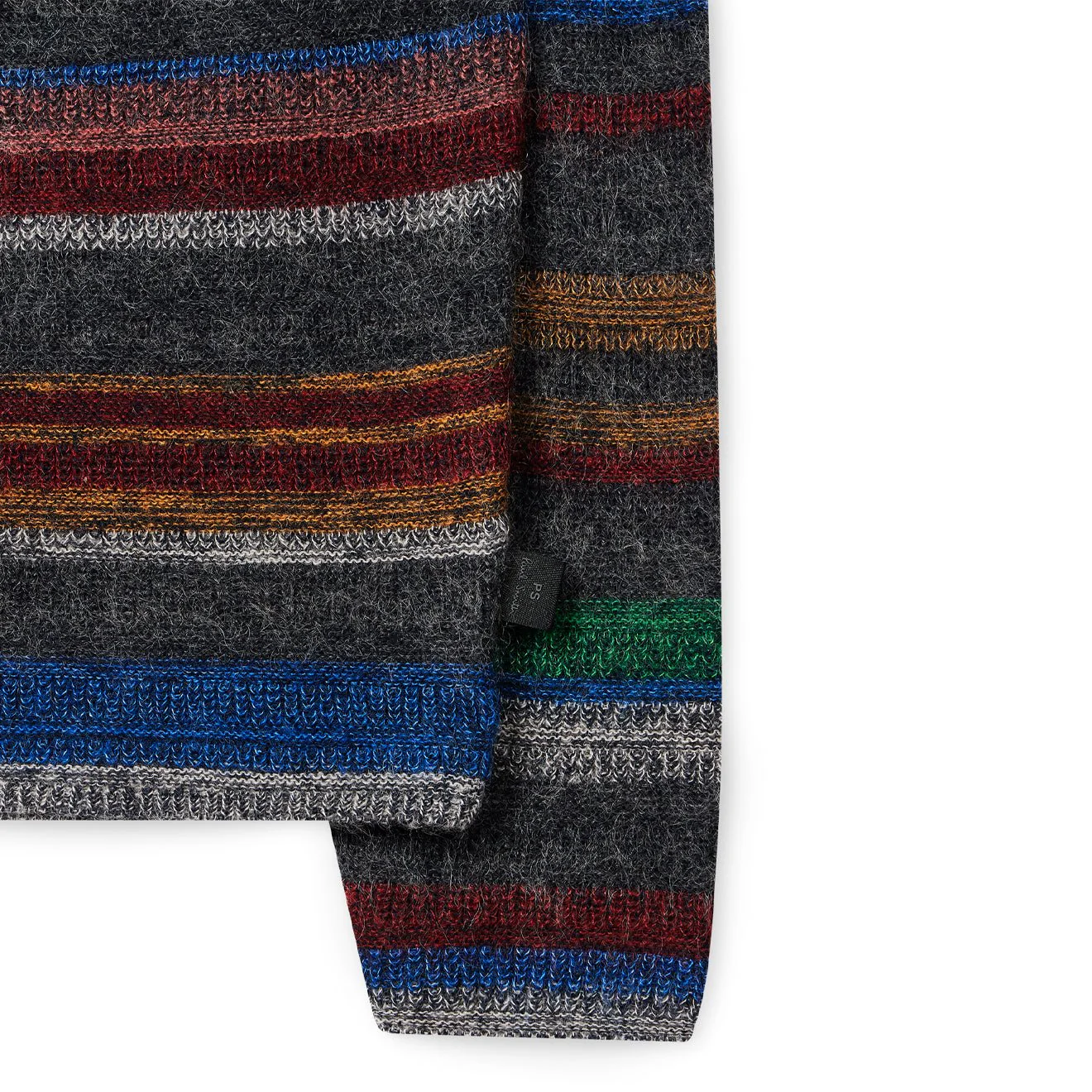 Paul Smith 'Crayon Stripe' Cotton-Mohair Sweater Multicolour - Image 4