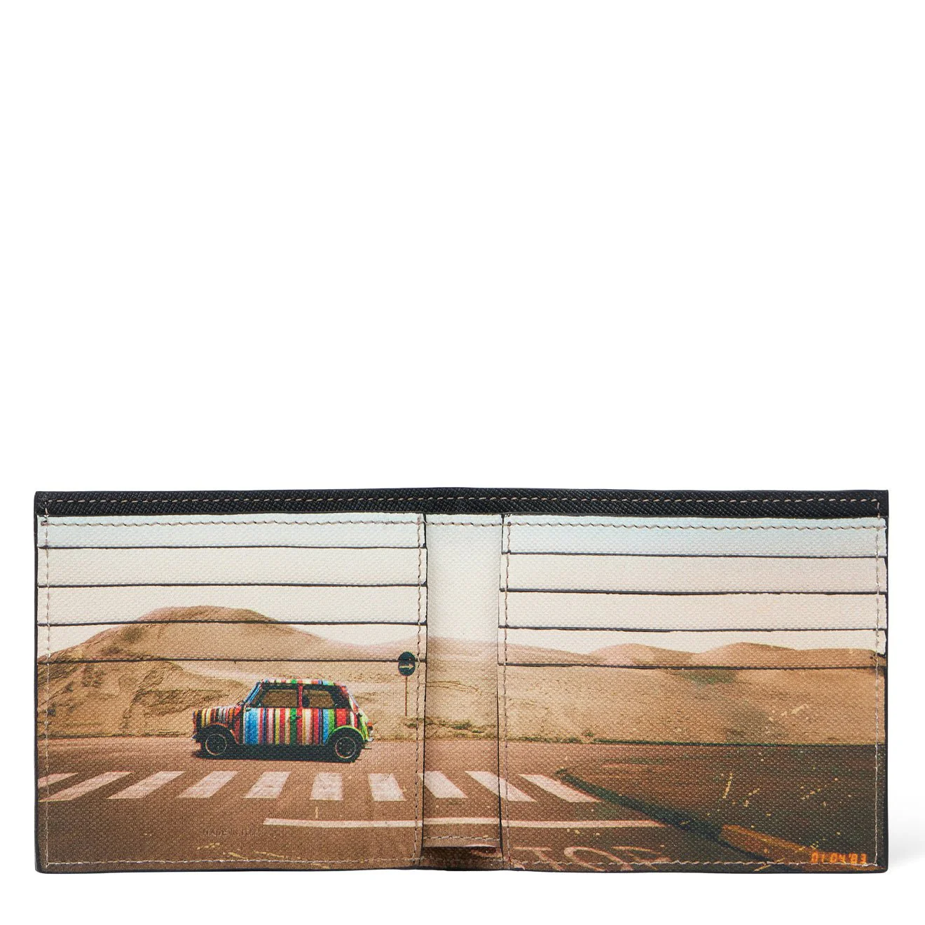 Paul Smith Desert Mini Interior Billfold Wallet Black - Image 2