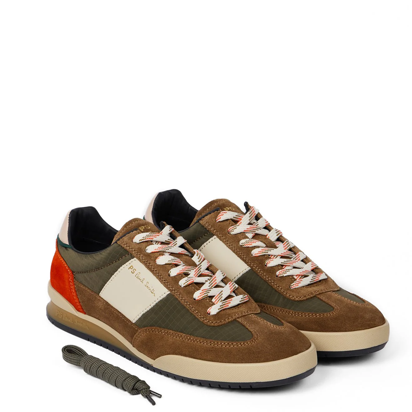 Paul Smith Dover Trainer Khaki - Image 2