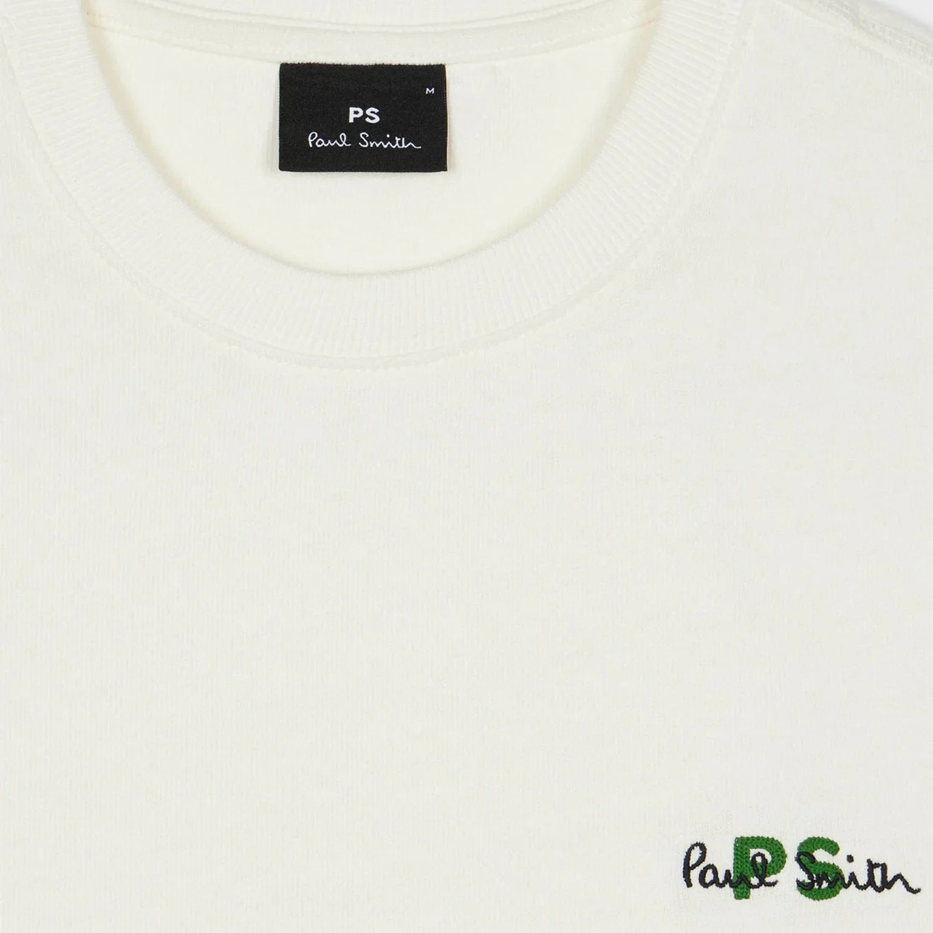 Paul Smith Embroidered PS Logo T-Shirt White - Image 2
