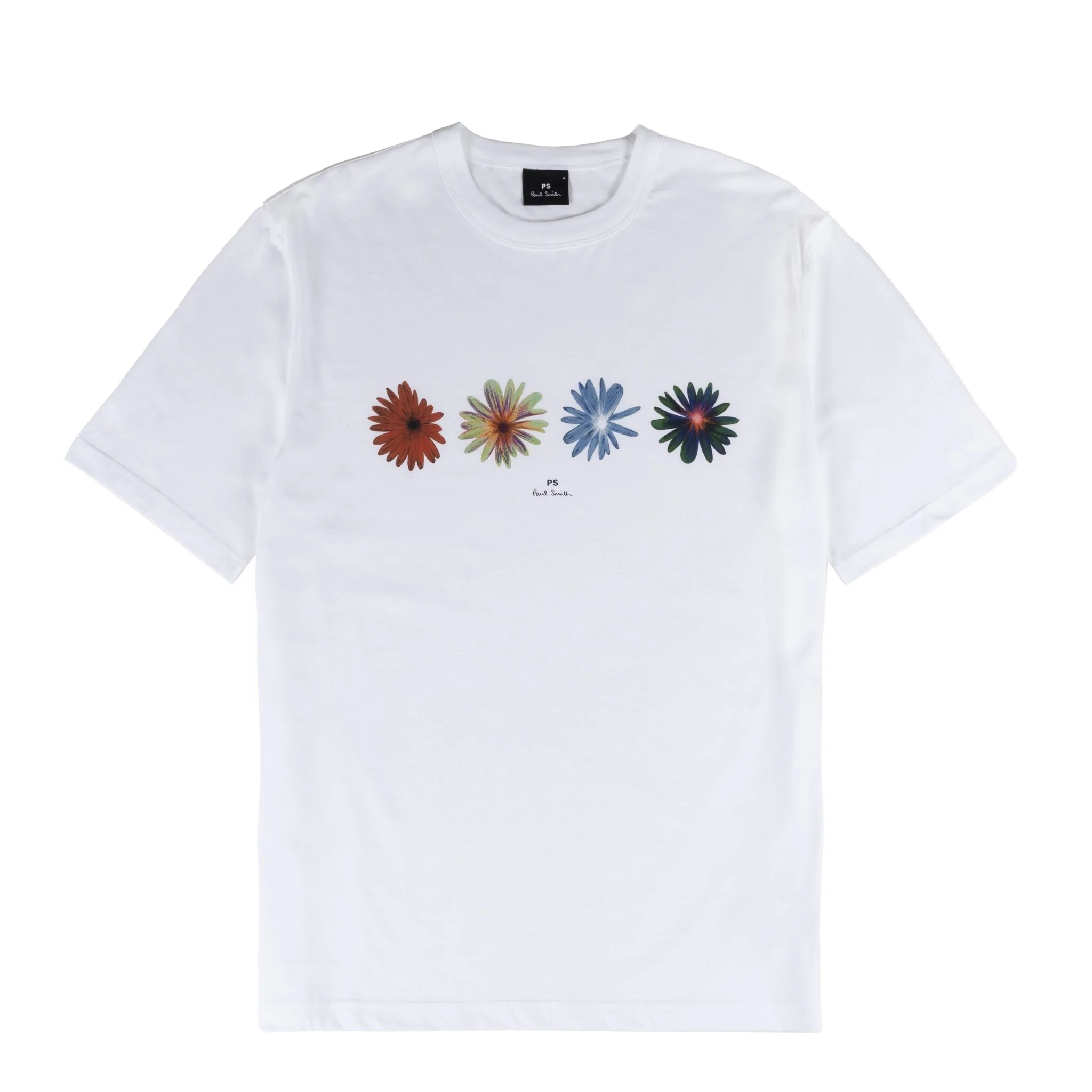 Paul Smith Flowers T-Shirt White