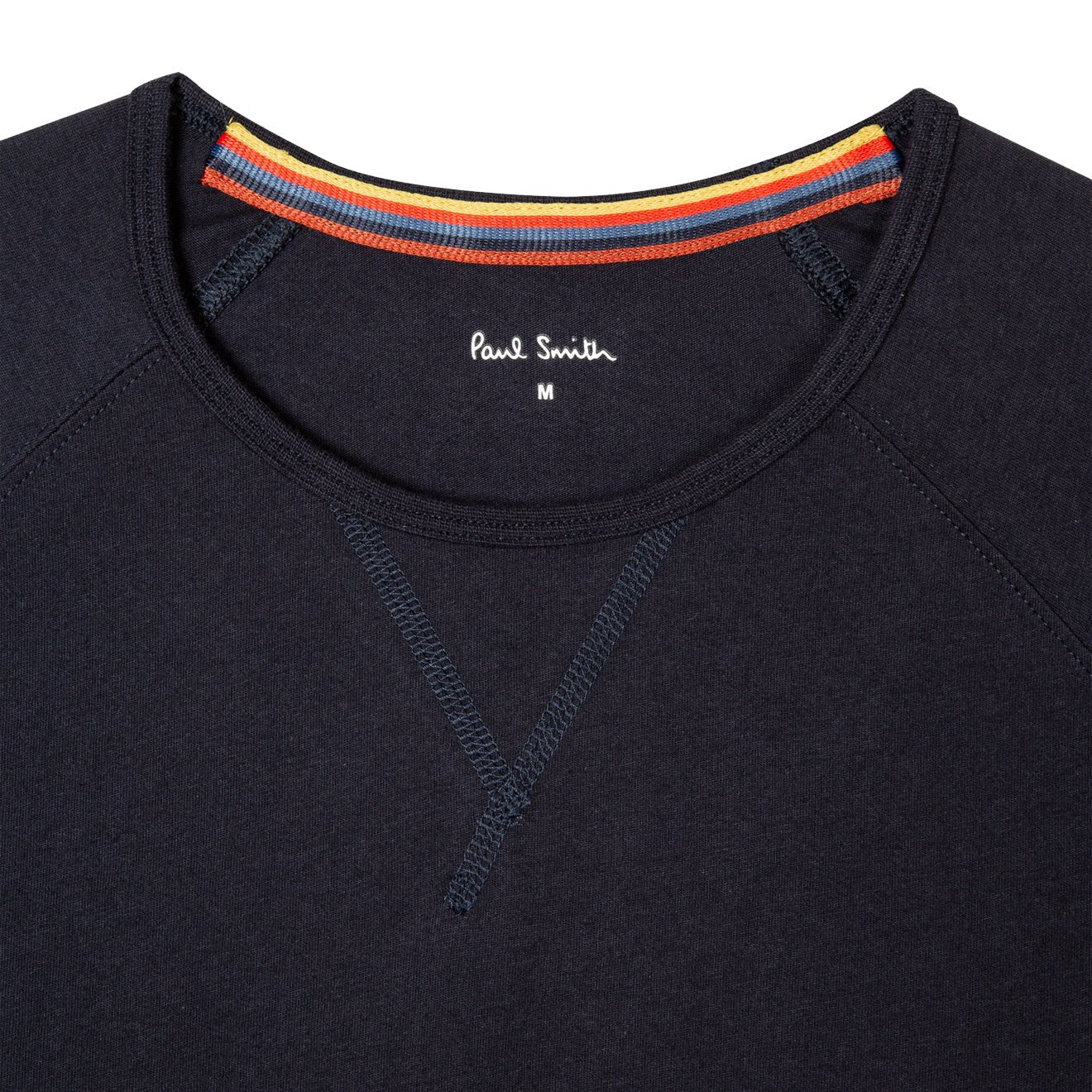 Paul Smith Jersey Cotton Long-Sleeve Lounge Top Navy - Image 2