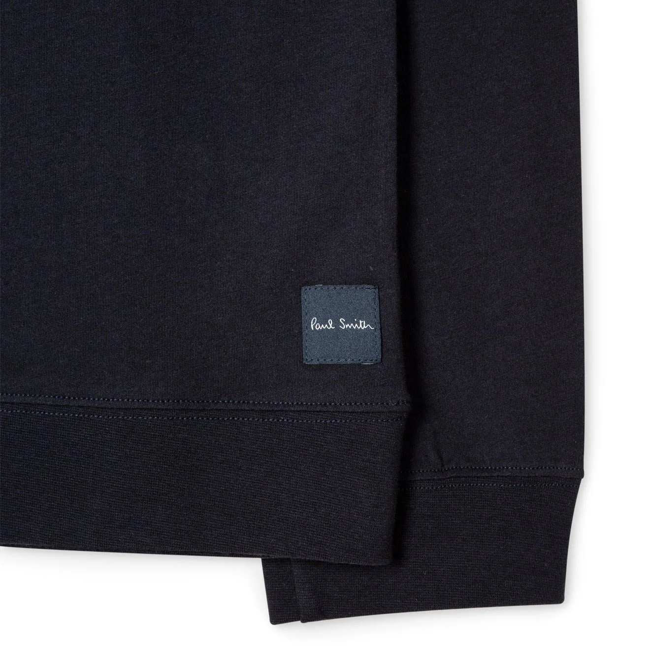 Paul Smith Jersey Cotton Long-Sleeve Lounge Top Navy - Image 3