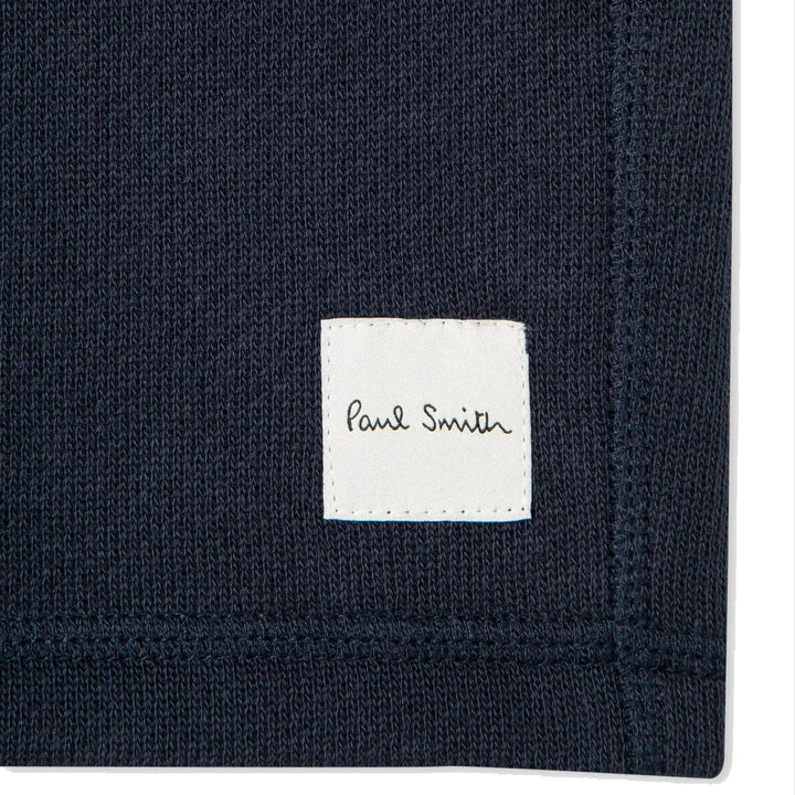 Paul Smith Jersey Cotton Lounge Shorts Inky Blue - Image 3