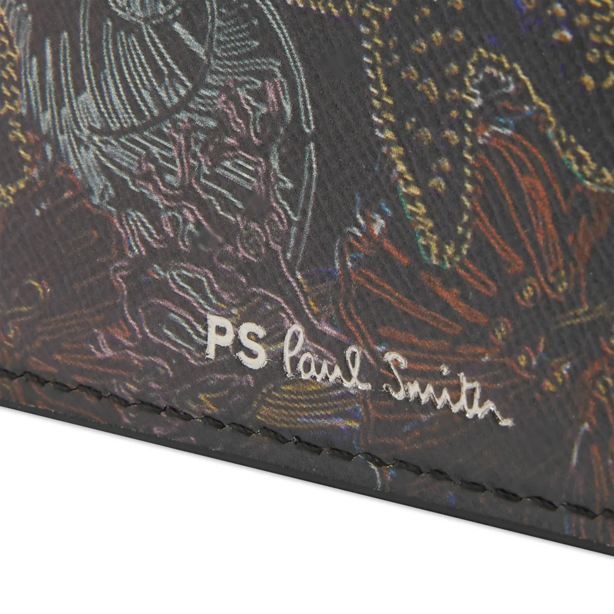 Paul Smith Leather Credit Card Wallet Black - Image 4
