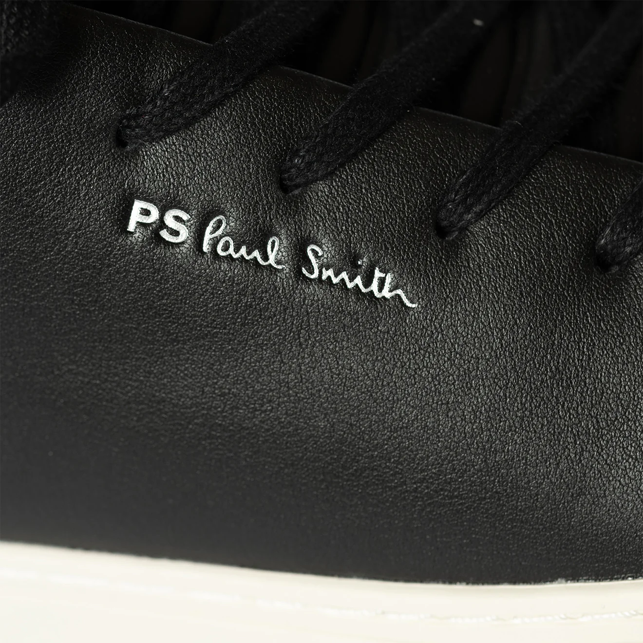 Paul Smith Lee Shoe Black White Sole Flannels Black - Image 2