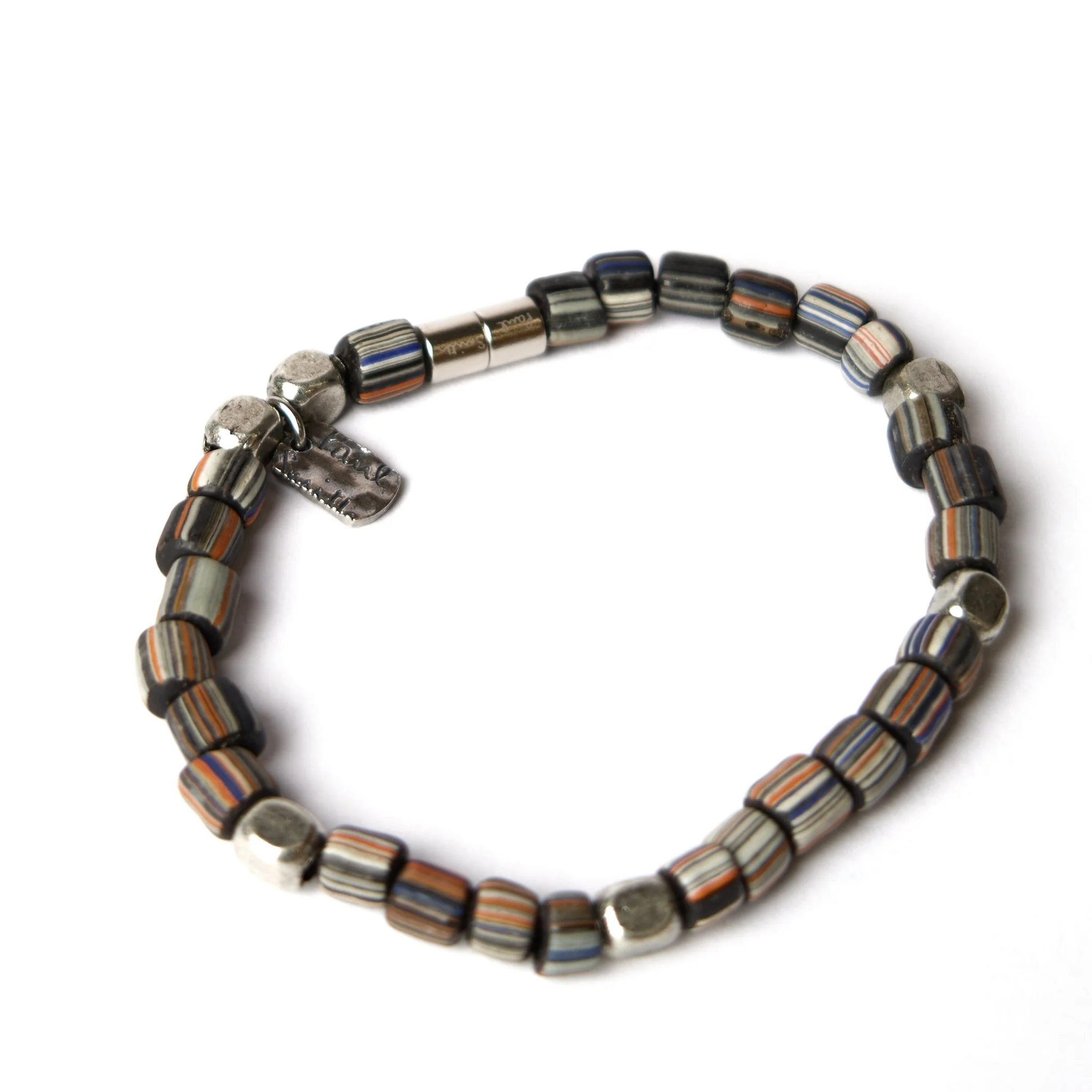 Paul Smith Logo Charm Bracelet Mulitcolour - Image 3