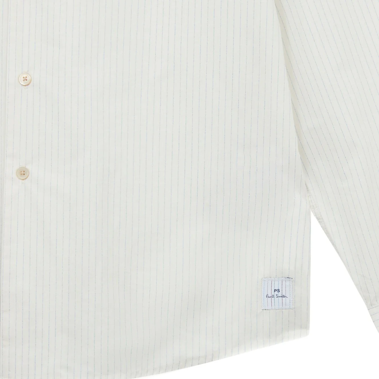 Paul Smith Mens LS Regular Fit Shirt White - Image 3