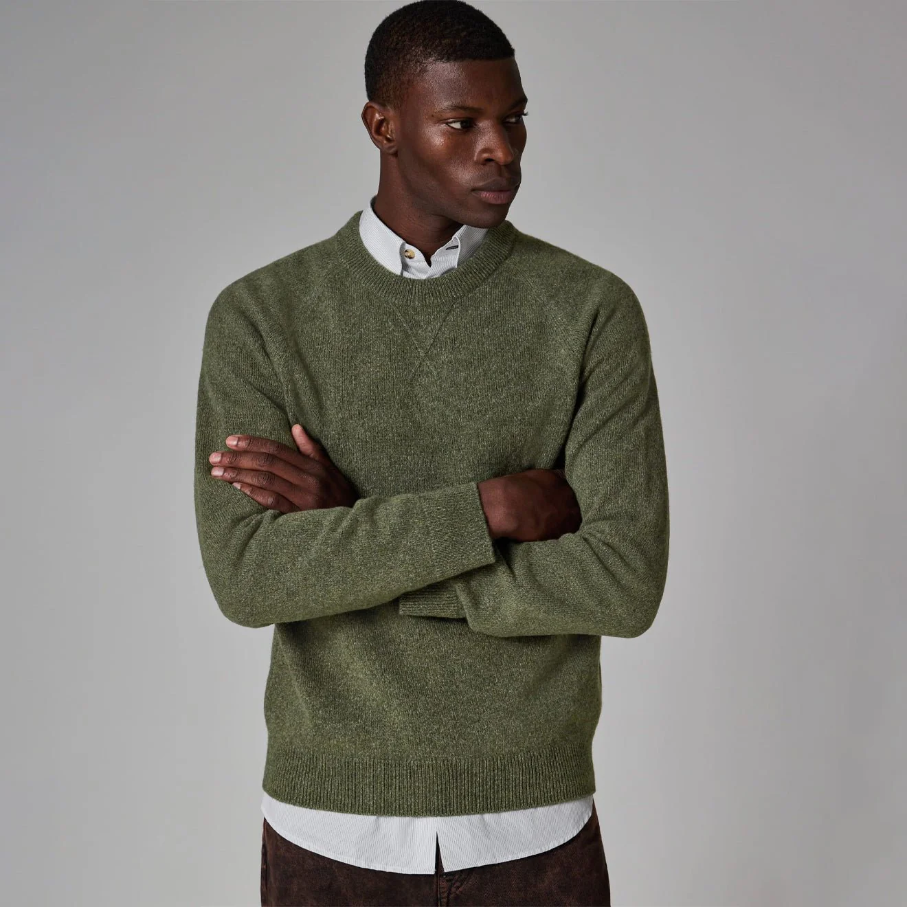 Paul Smith Merino Wool Sweater Green - Image 2