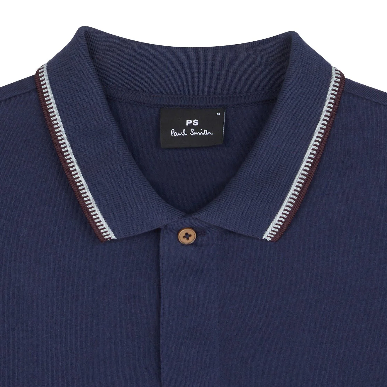 Paul Smith Reg Fit Polo Shirt Inky Blue - Image 3