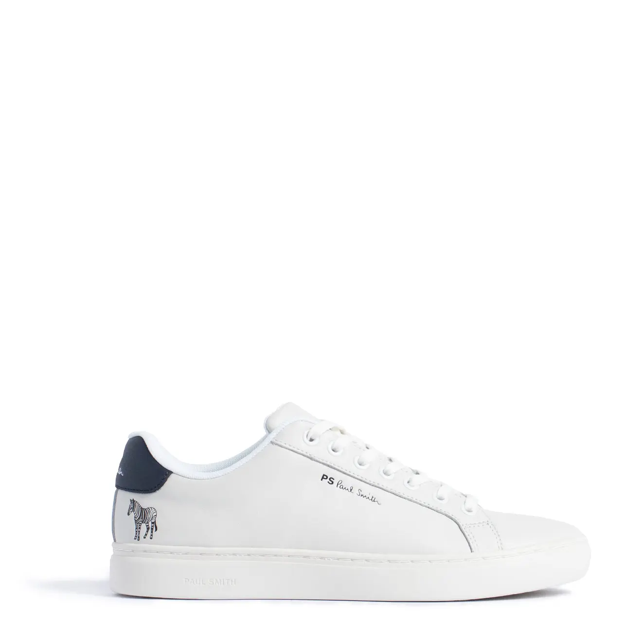 Paul Smith Rex Zebra Trainers White Leather