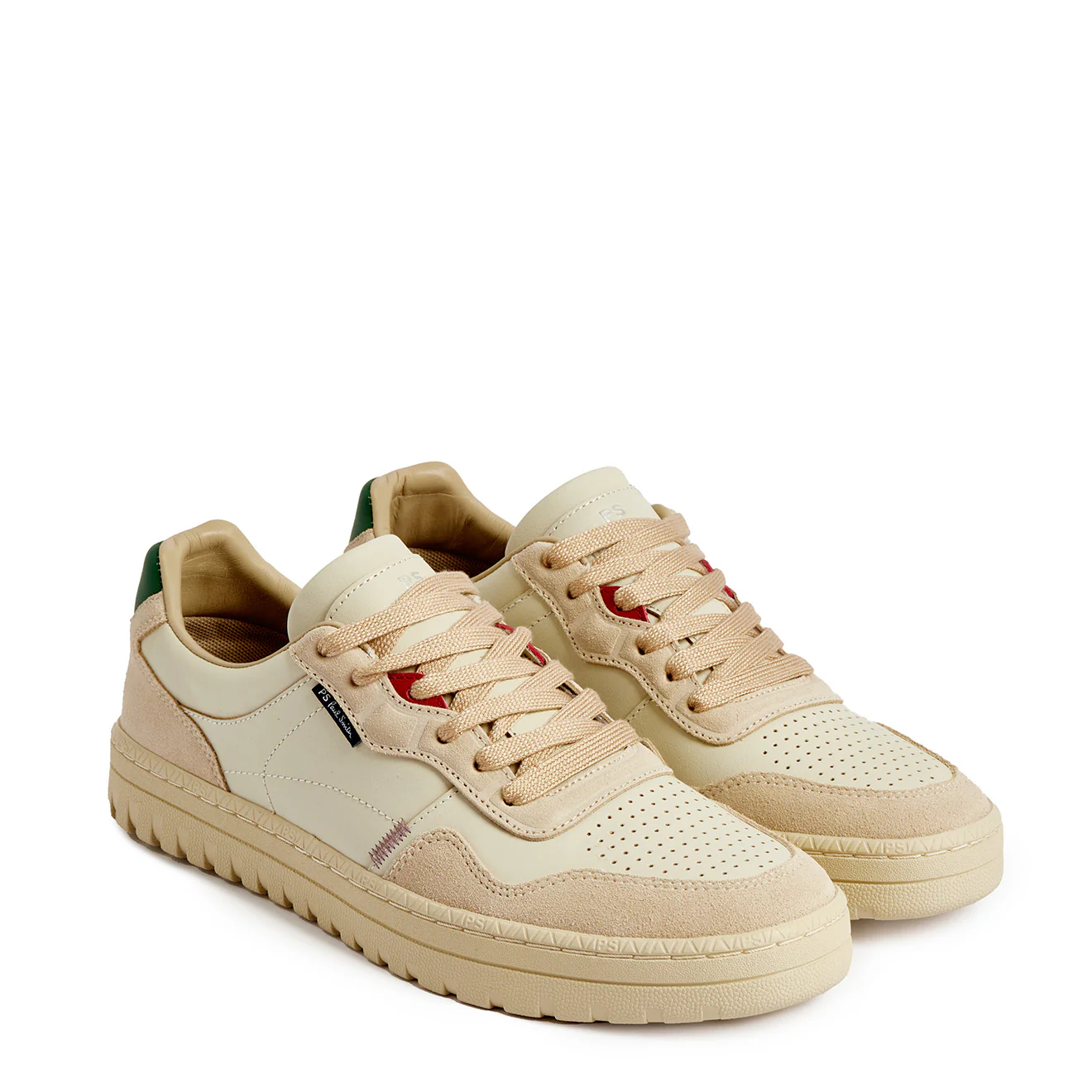 Paul Smith Shoe Ellis White Green Tab - Image 2