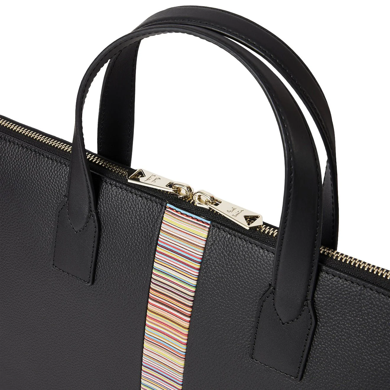 Paul Smith Signature Stripe Slim Folio Black - Image 4