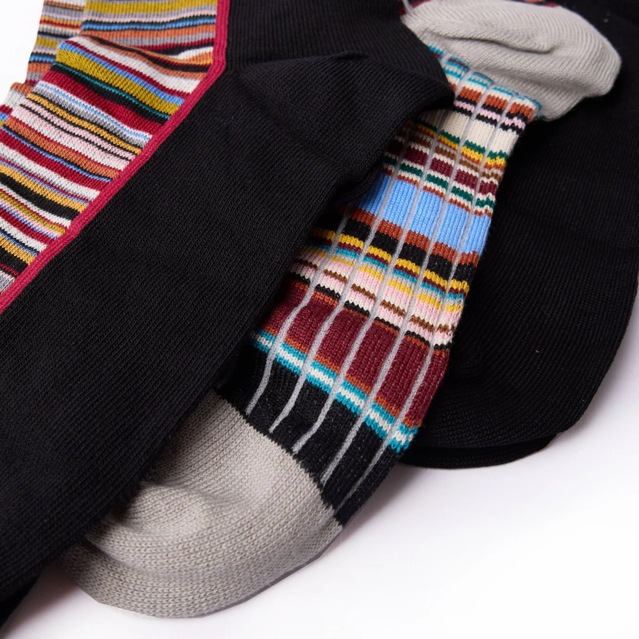 Paul Smith Sock 3 Pack Signature  Multicolour - Image 3