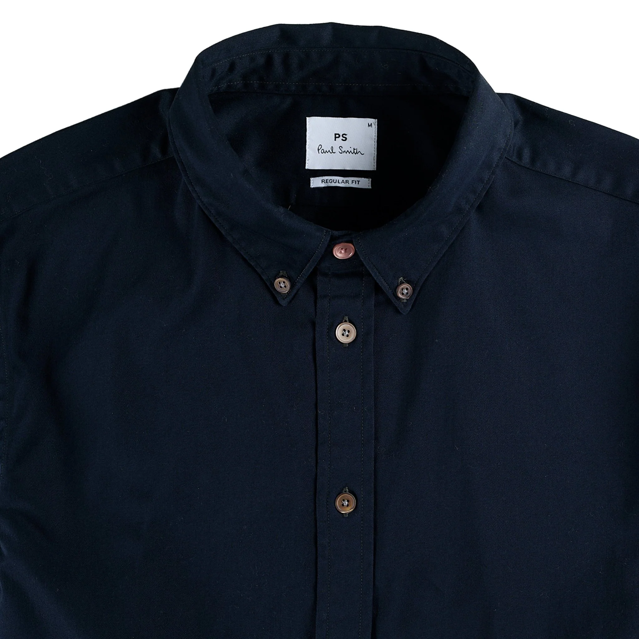 Paul Smith Soft Touch Cotton Shirt Navy Blue - Image 3