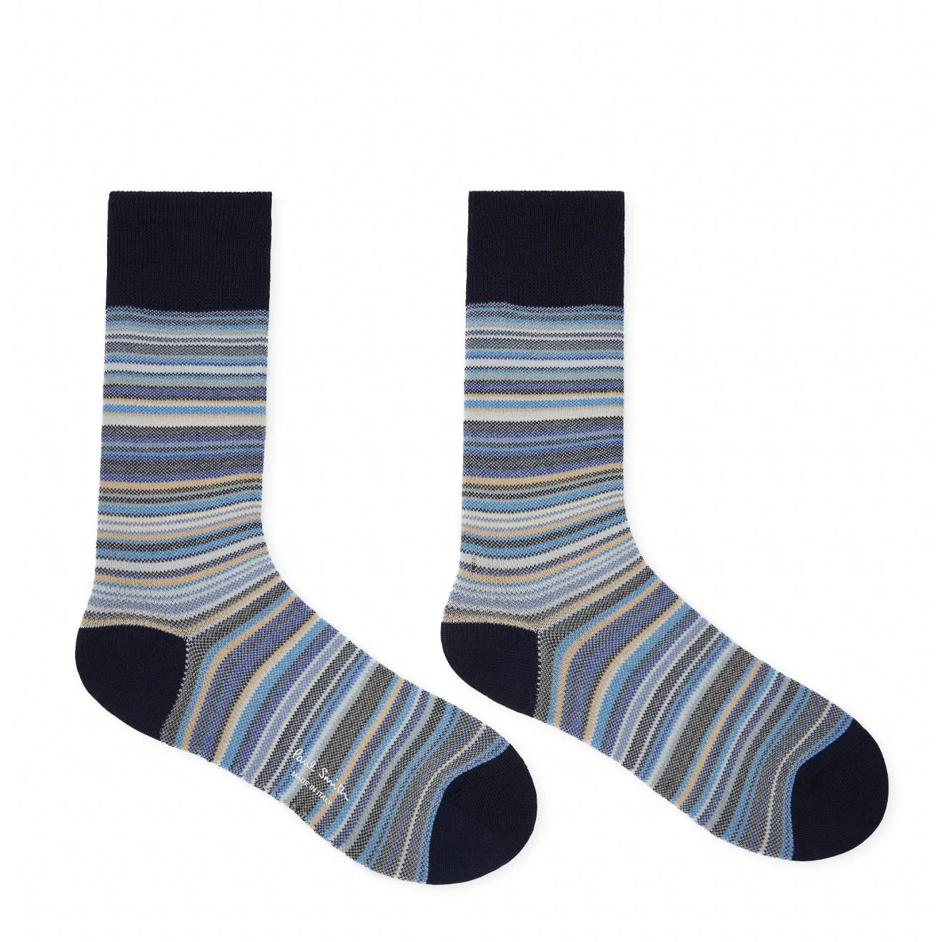 Paul Smith Spring Signature Stripe Socks Blue - Image 2