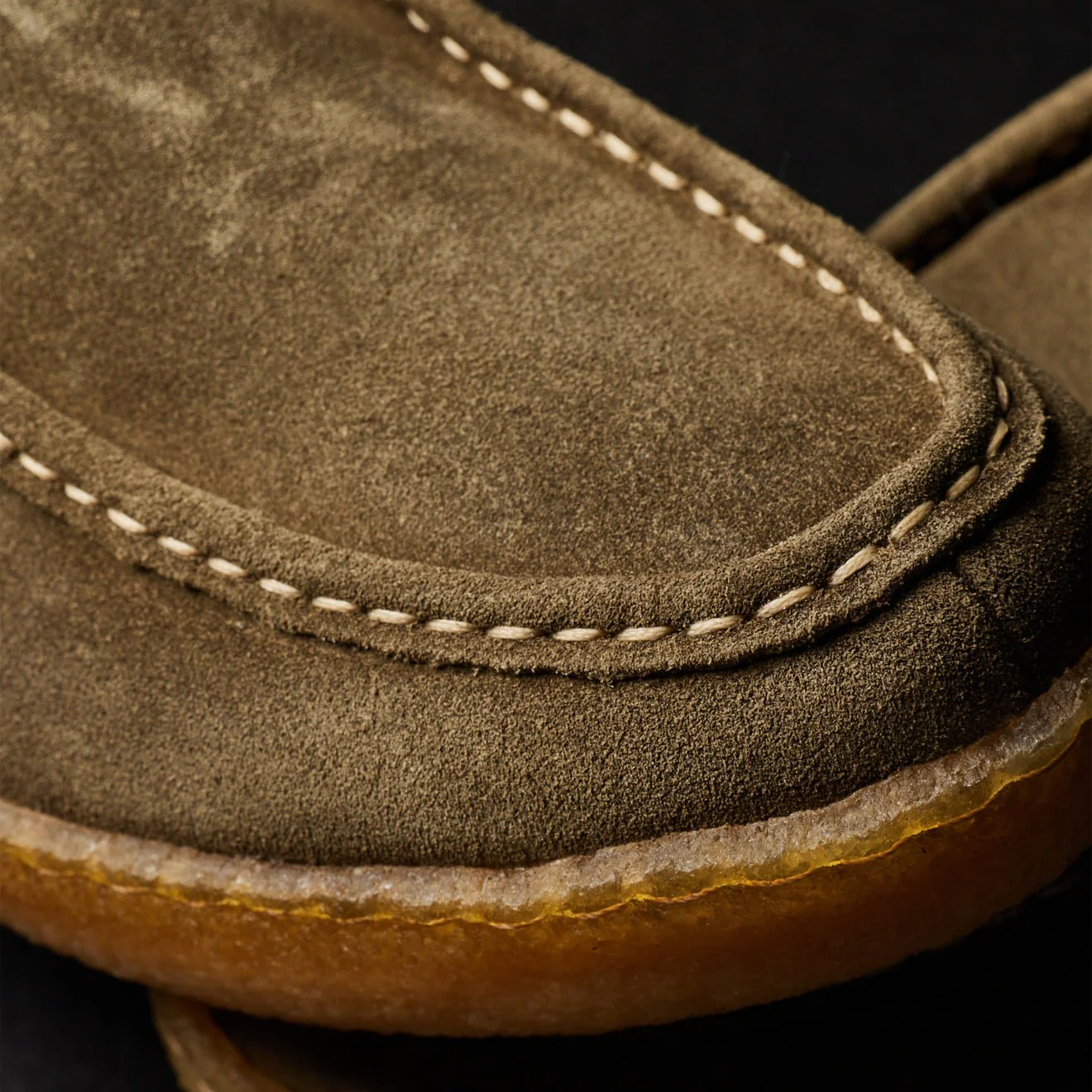 Paul Smith Suede Buster Shoe Olive Green - Image 4