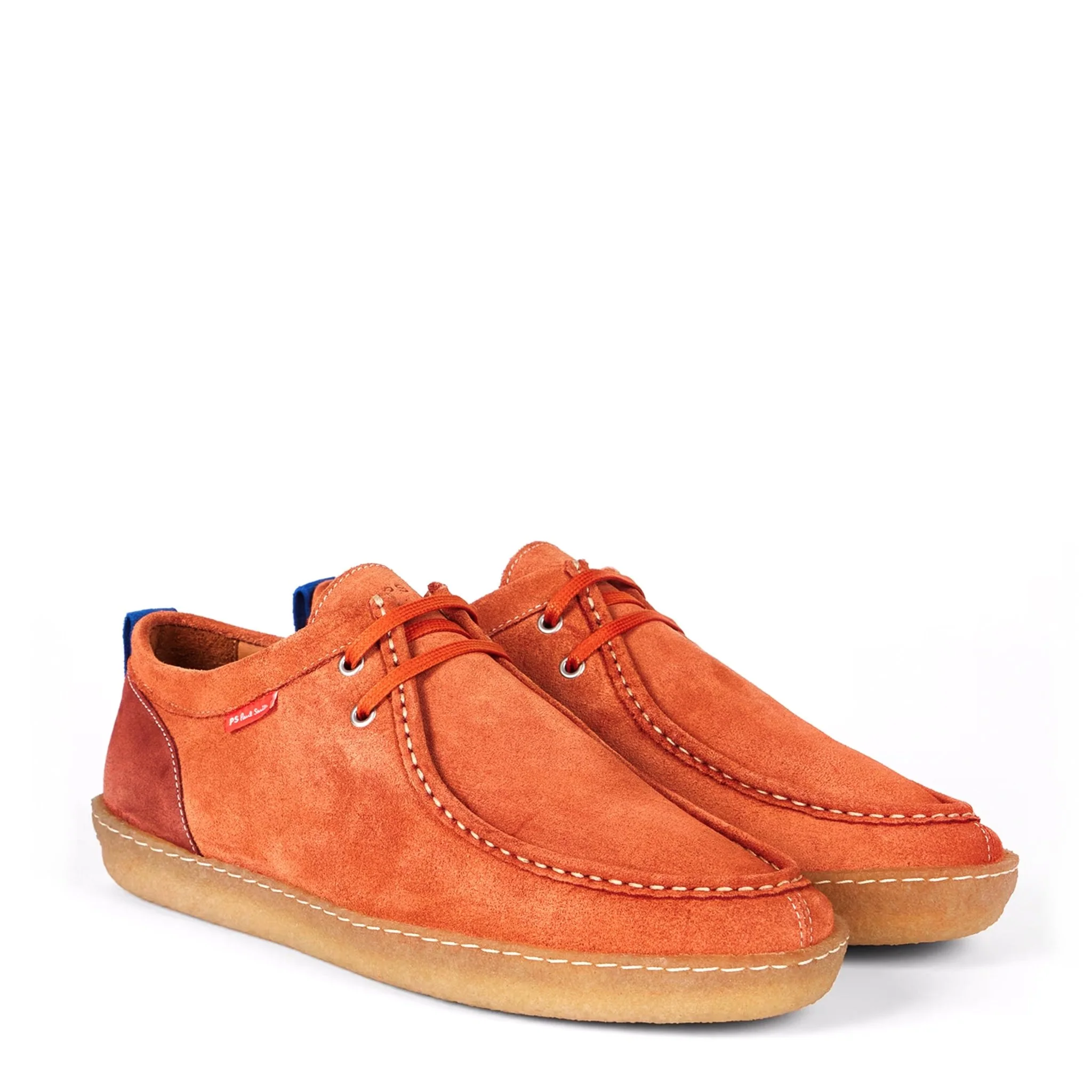Paul Smith Suede Buster Shoes Orange - Image 2