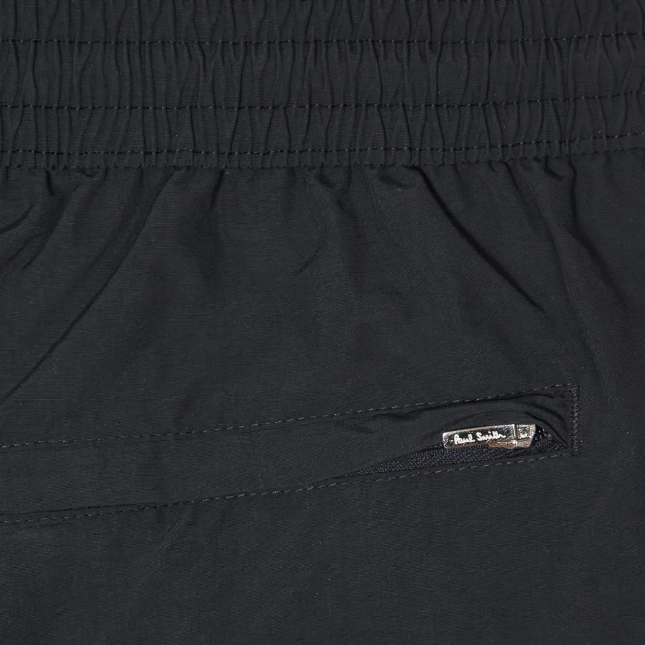 Paul Smith Swim Shorts With Artist Stripe Trim Black - Image 3