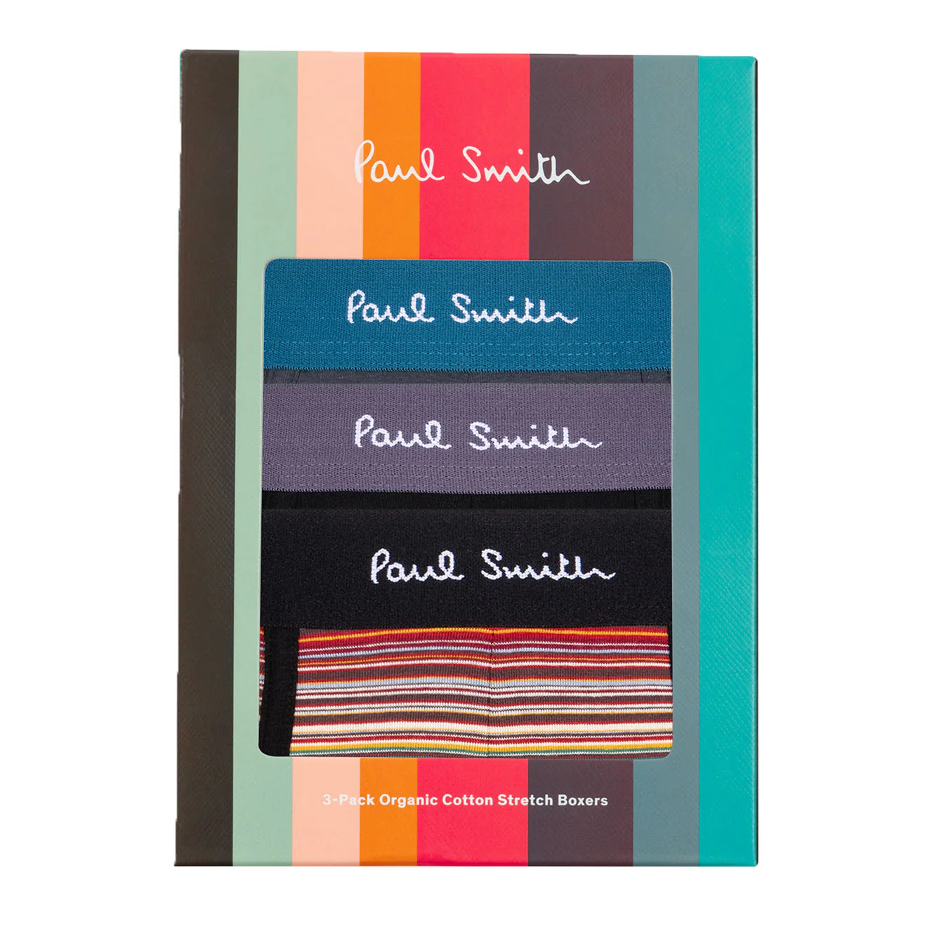 Paul Smith Trunk 3 Pack Signature Black Multicolour - Image 5
