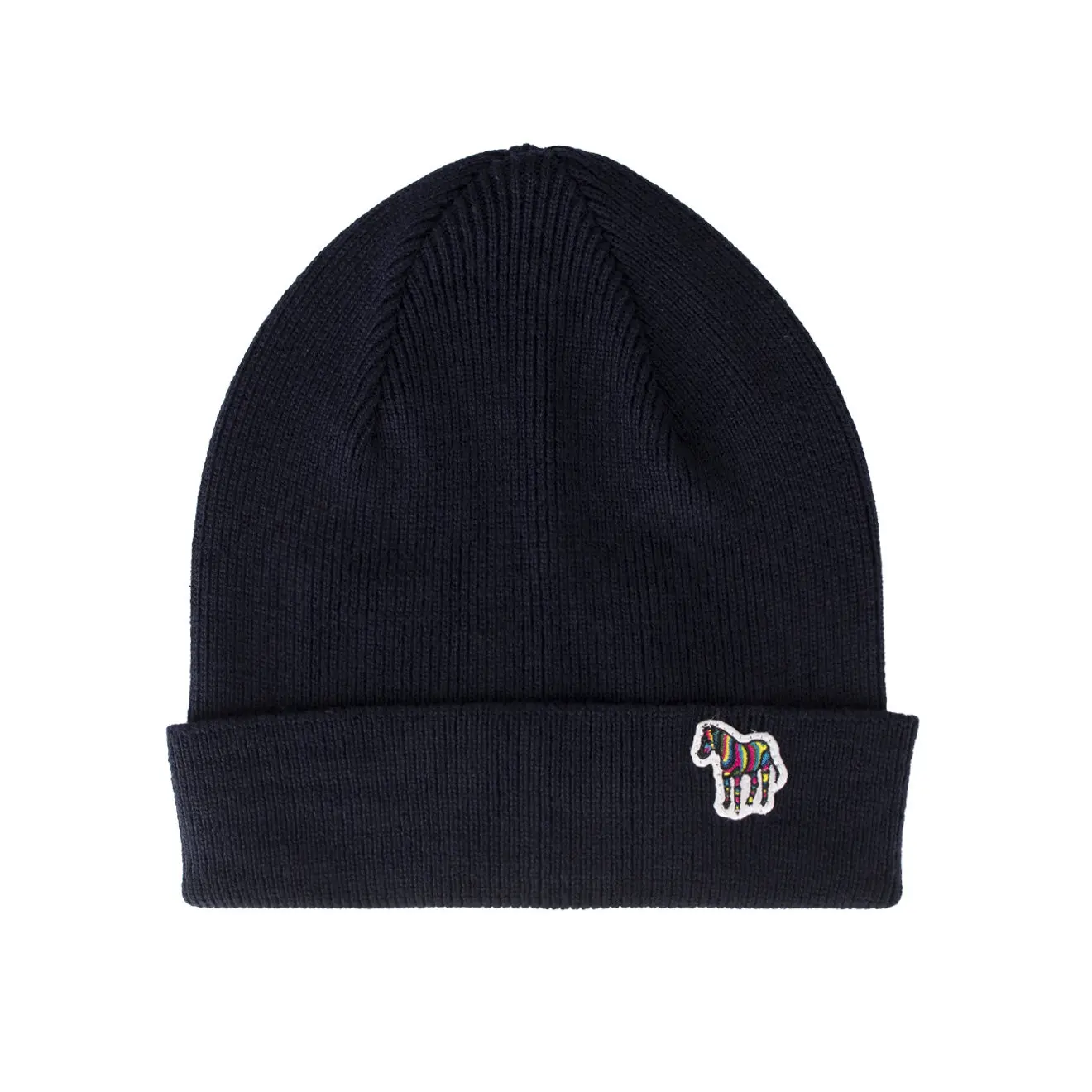 Paul Smith Zebra Beanie Navy