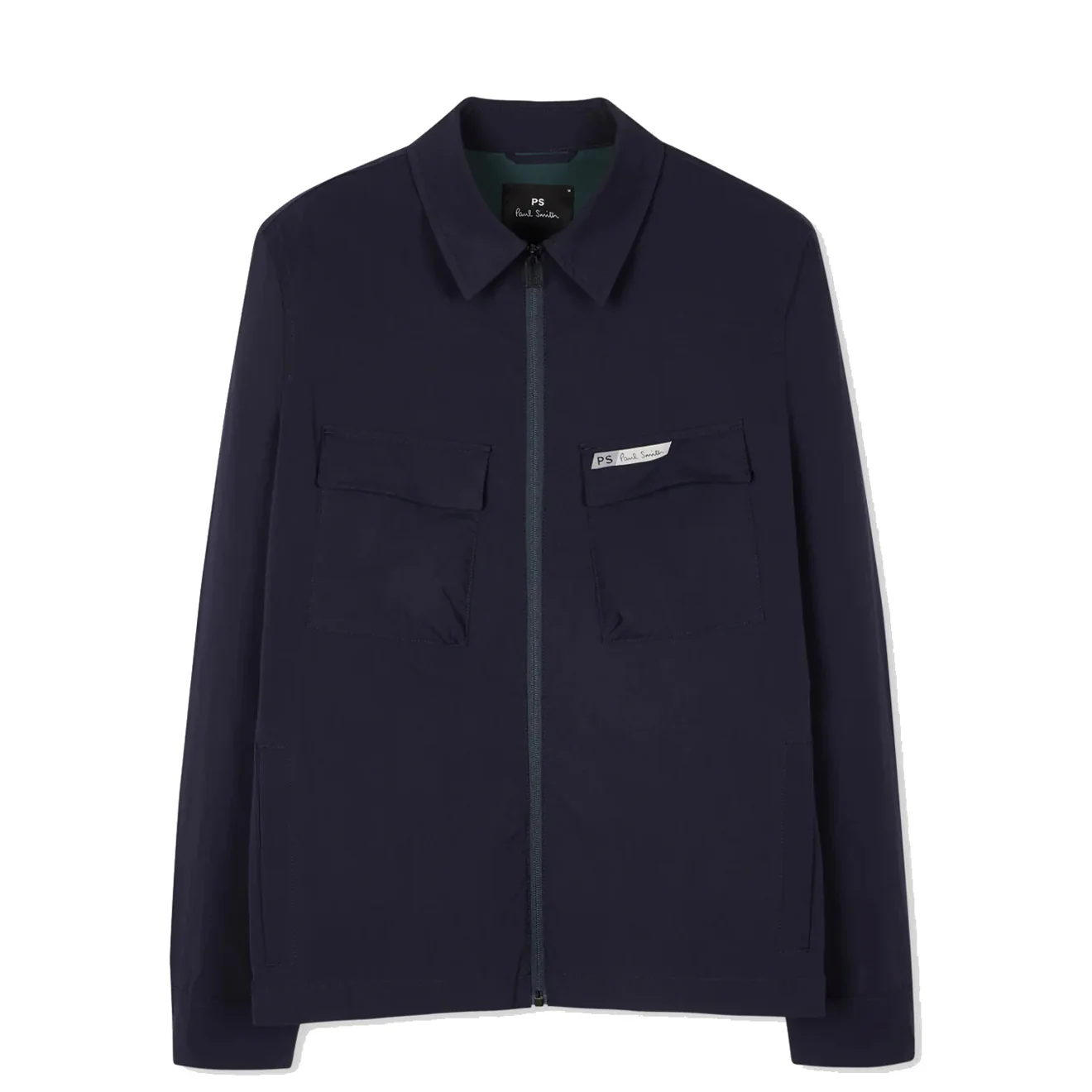 Paul Smith Zip Overshirt Very Dark Navy