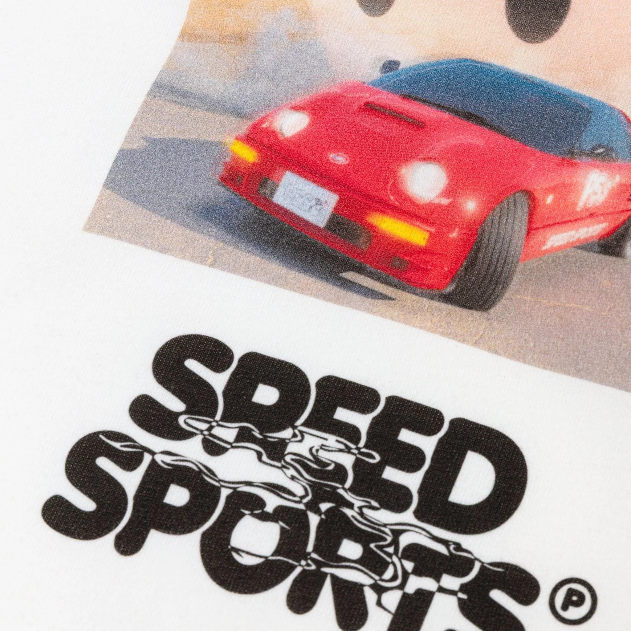 Pawa Speed Sports Desert Drift T-Shirt White - Image 3