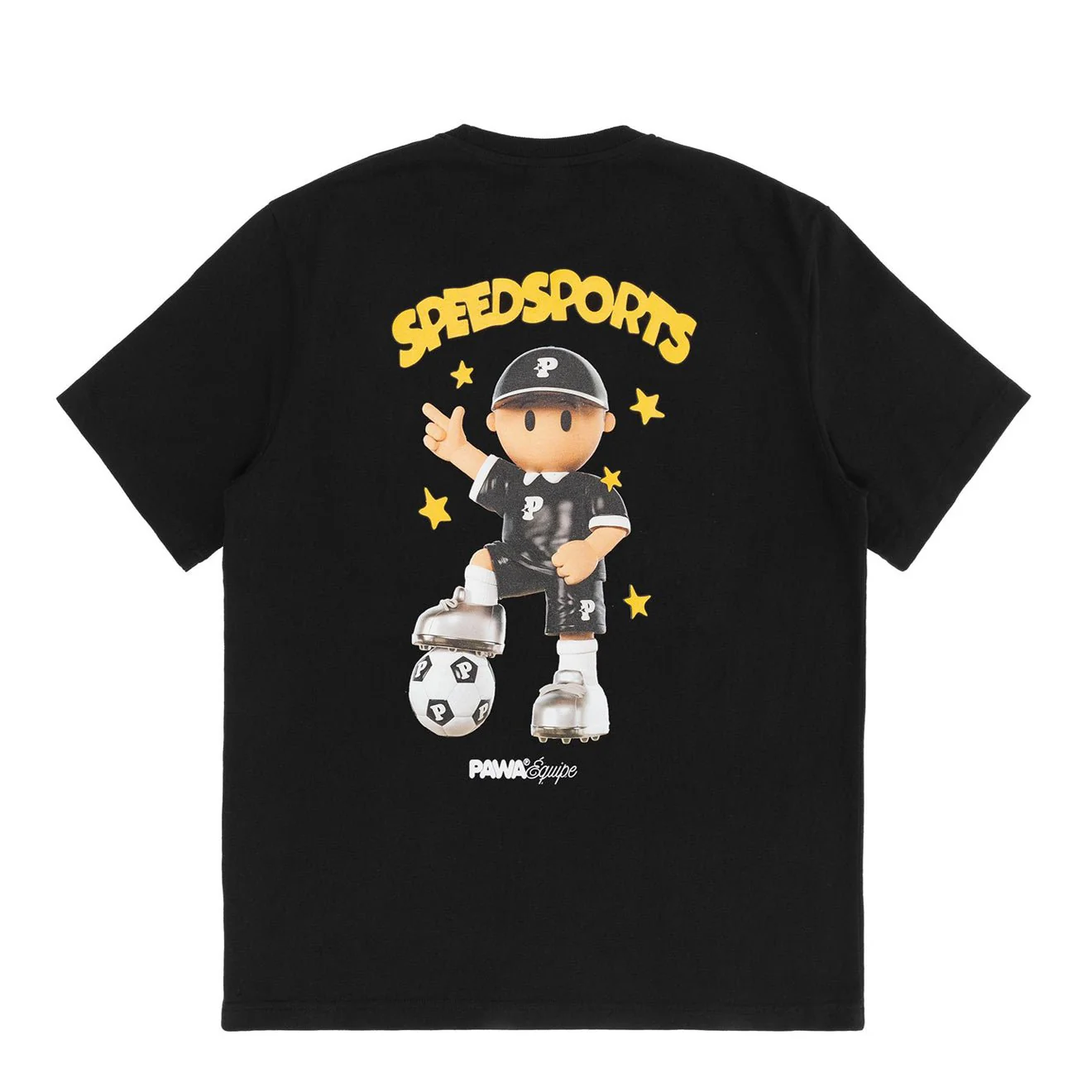 Pawa Speed Sports Equipe T-Shirt Black - Image 2