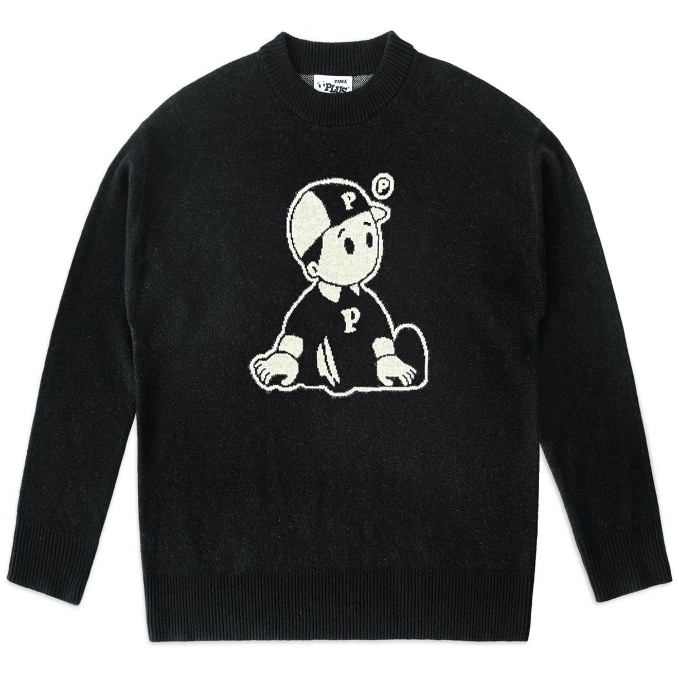 Pawa Speed Sports OG Boy Knit Sweater Black
