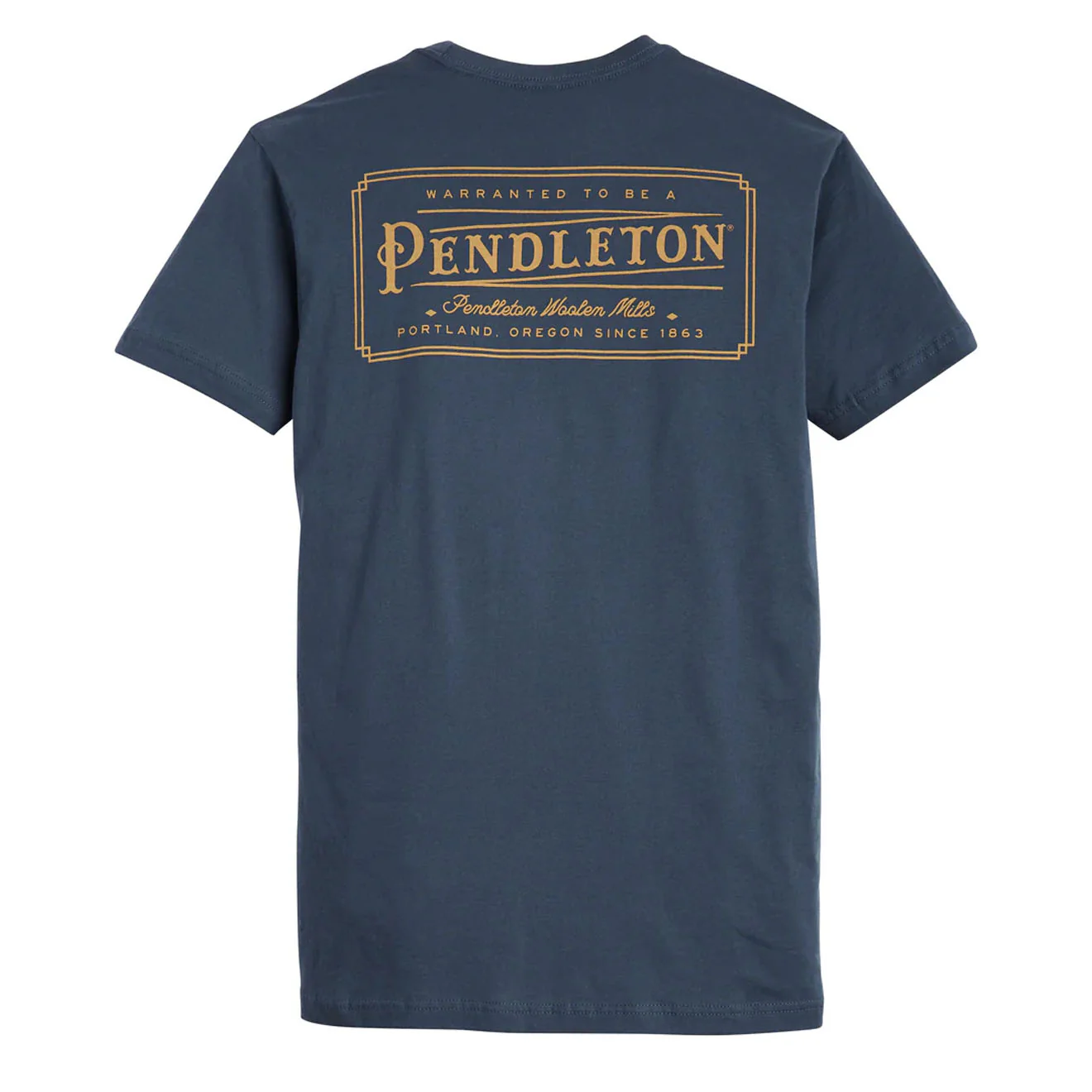 Pendleton Vintage Logo Graphic Tee Indigo / Gold - Image 2