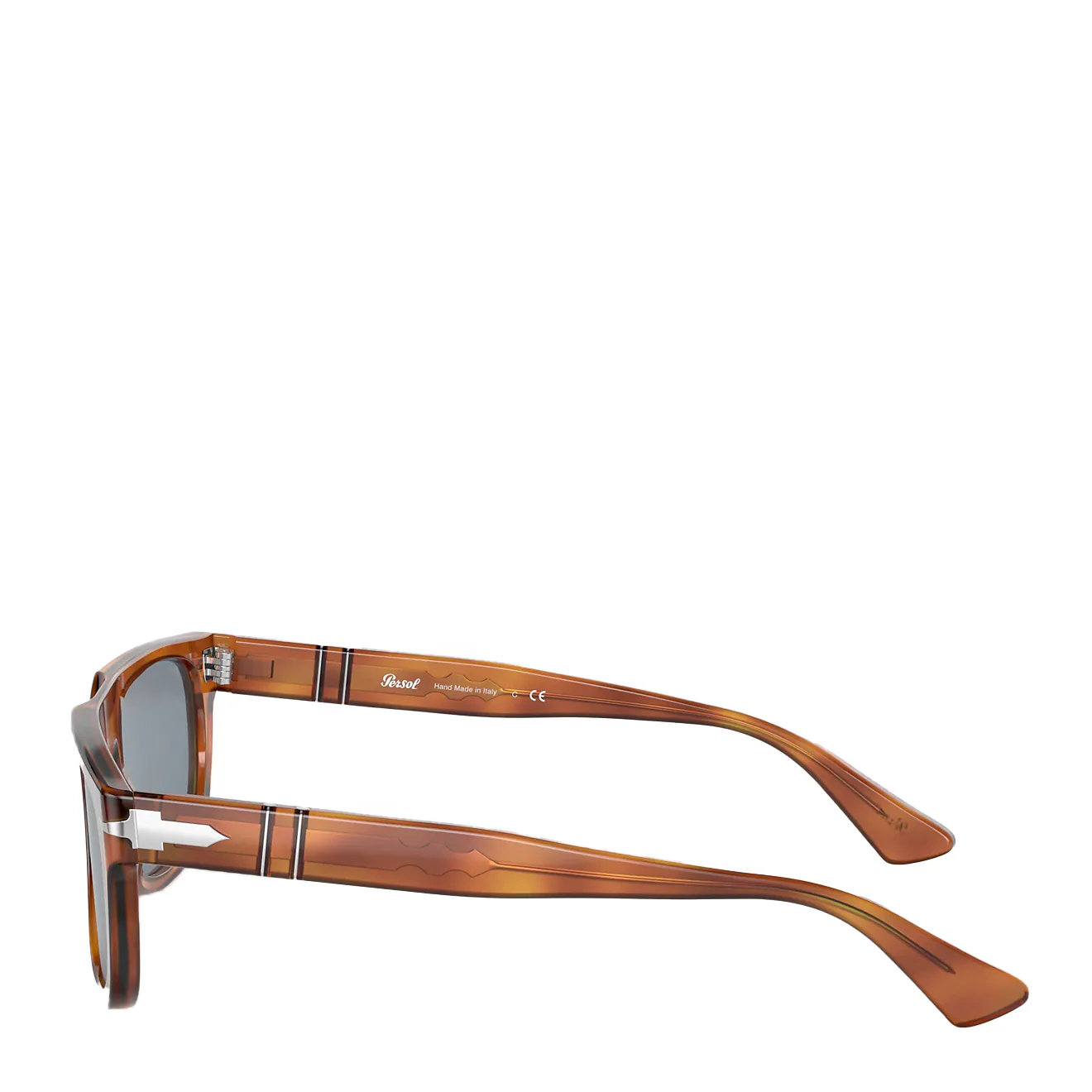 Persol 0PO3271S 96/56 55 Sunglasses Terra Di Siena / Light Blue - Image 3