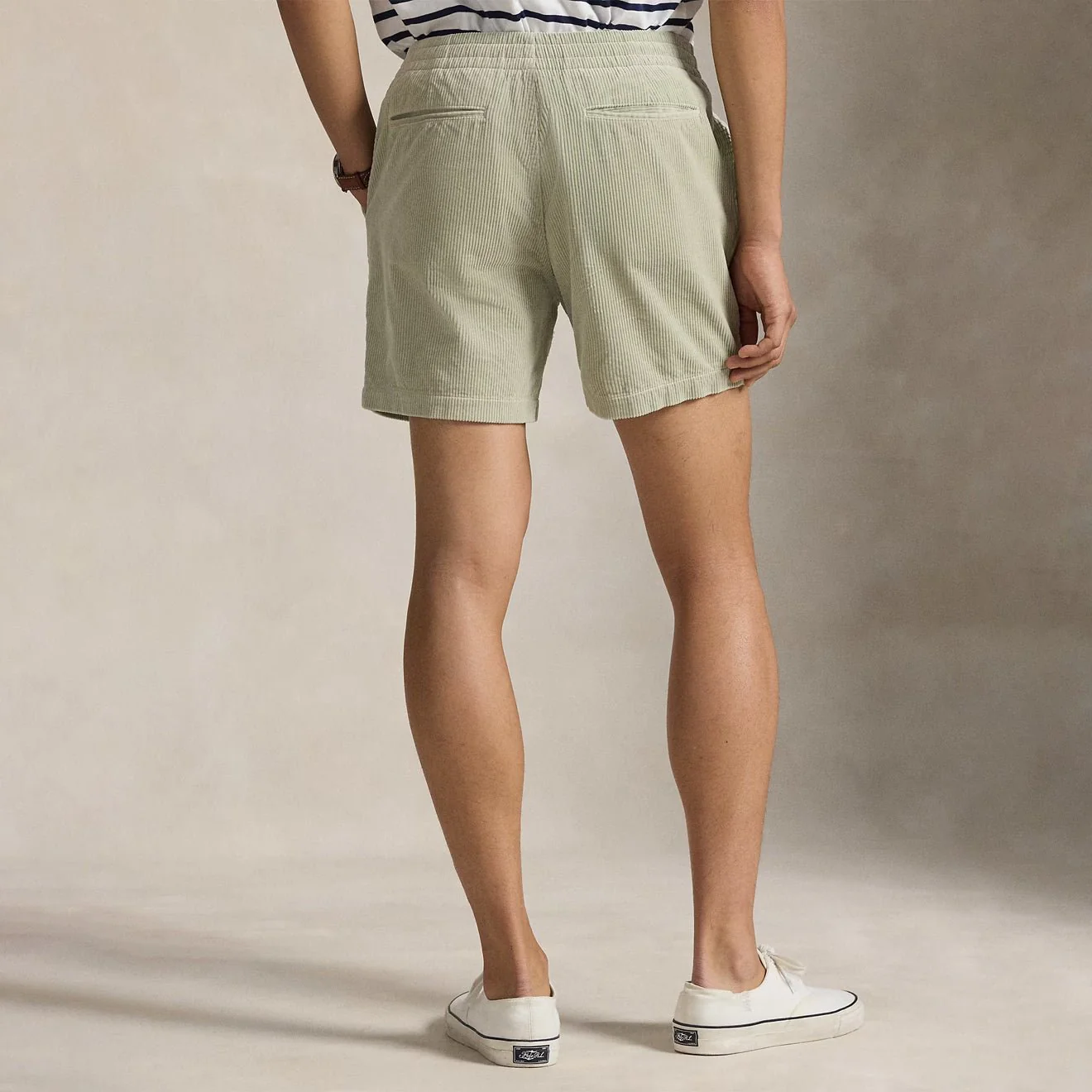 Polo Ralph Lauren 15 cm Polo Prepster Corduroy Shorts Khaki Stone - Image 4