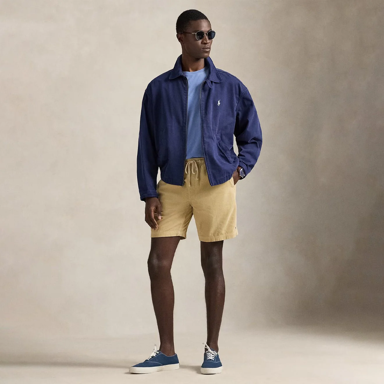 Polo Ralph Lauren 20.5 cm Classic Fit Corduroy Short Paddock Tan - Image 2