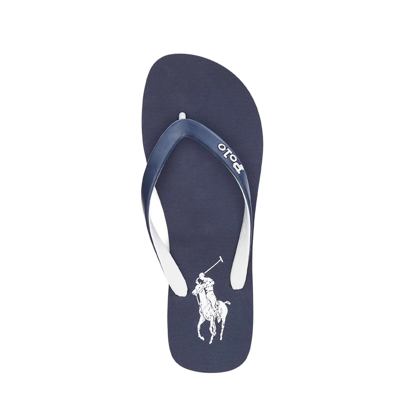 Polo Ralph Lauren Bolt Big Pony Flip-Flop Navy / White - Image 3