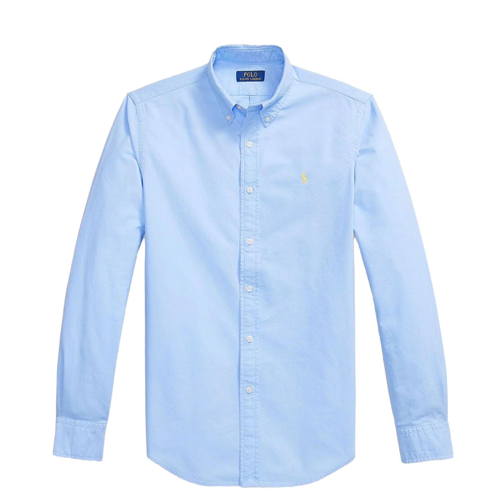 Polo Ralph Lauren Custom Fit Garment-Dyed Oxford Shirt Austin Blue