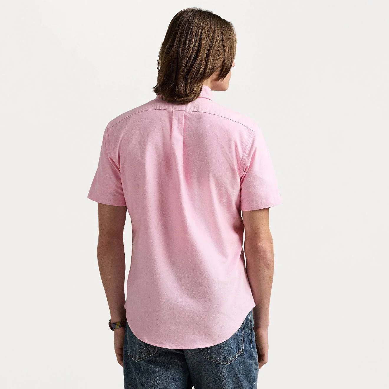 Polo Ralph Lauren Custom Fit Oxford Shirt New Rose - Image 3
