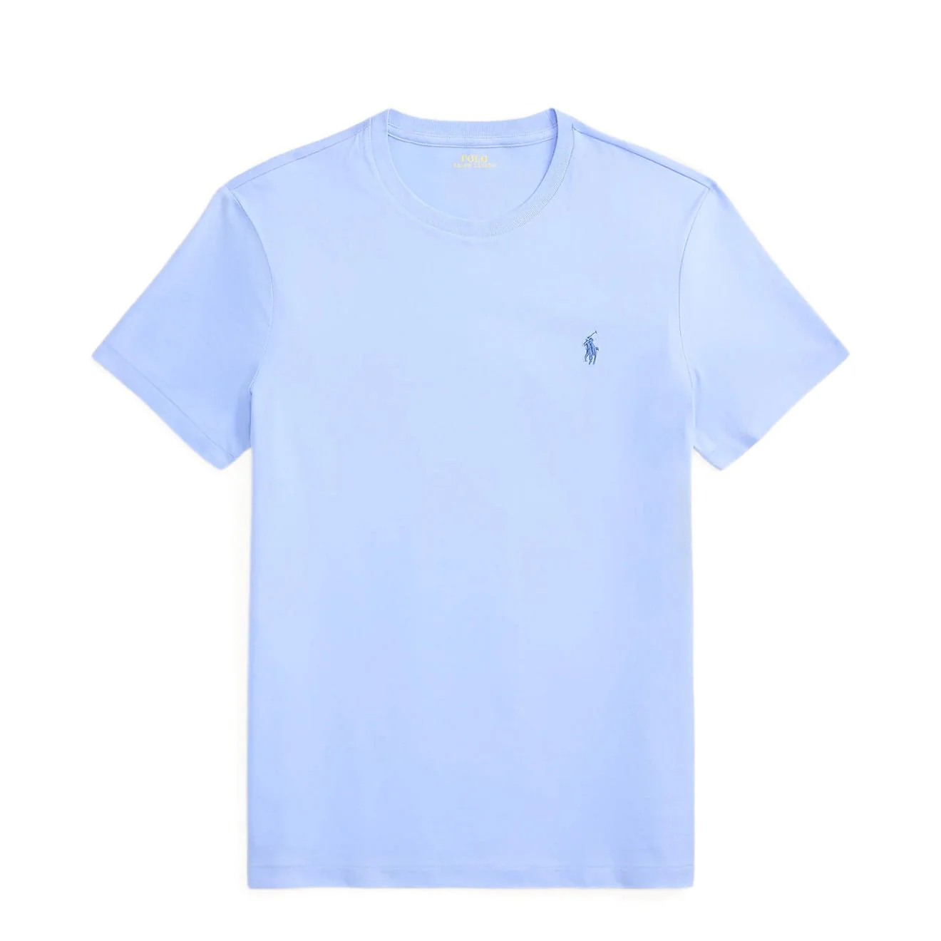 Polo Ralph Lauren Custom Slim Fit Jersey Crewneck T-Shirt Blue Lagoon