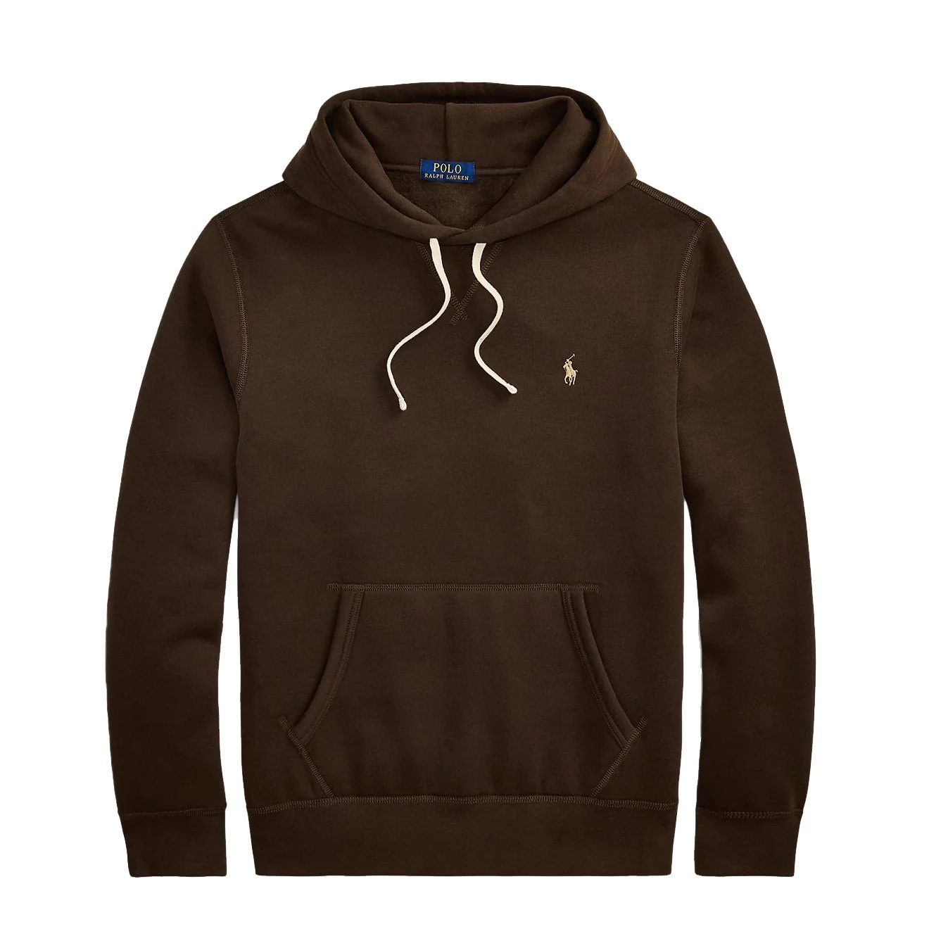 Polo Ralph Lauren Fleece Hooded Sweat Nutmeg Brown