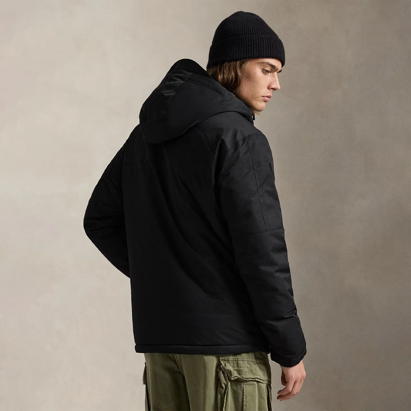 Polo Ralph Lauren Insulated Hooded Jacket Polo Black - Image 3