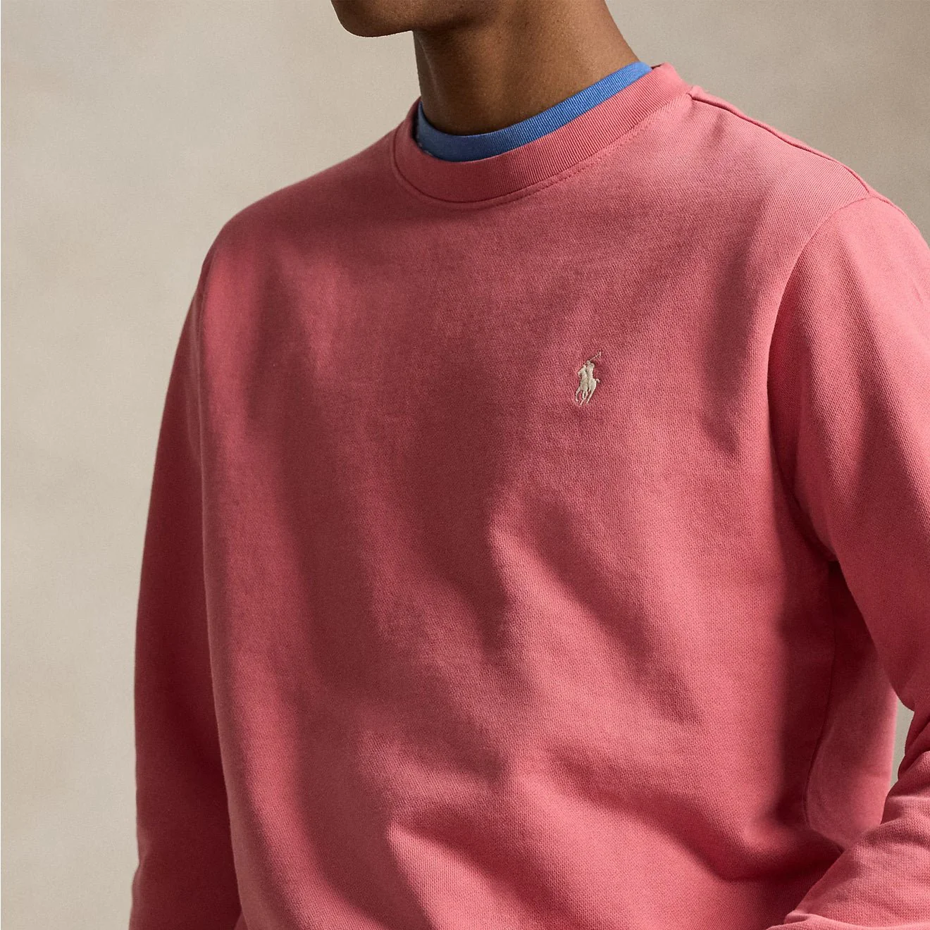 Polo Ralph Lauren Loopback Fleece Sweatshirt Red Sky - Image 2