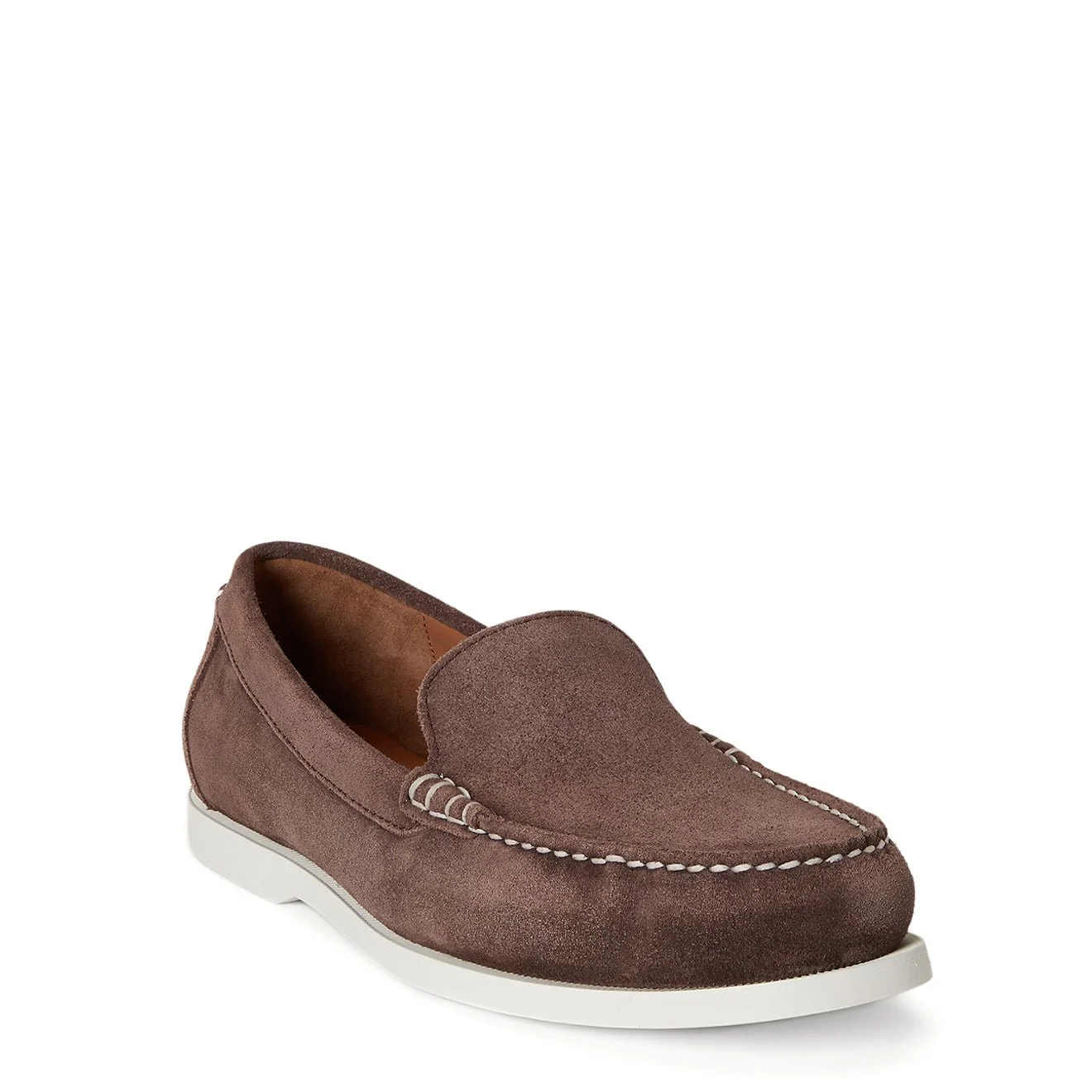 Polo Ralph Lauren Merton Suede Venetian Loafer Dark Brown - Image 2
