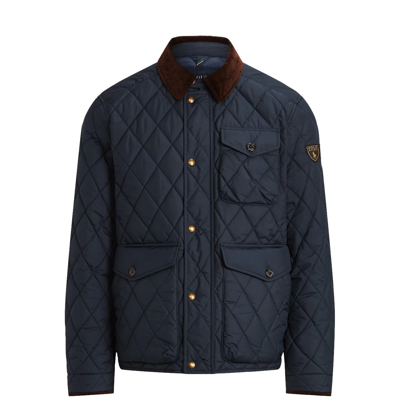 Polo Ralph Lauren Quilted Beaton Field Jacket College Navy
